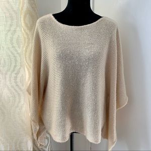 Peace Dove Wool Blend Sweater Sz M